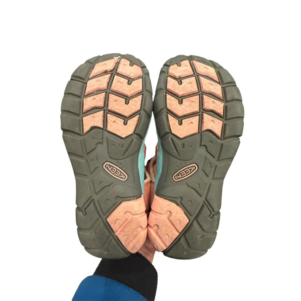 Keen Youth Toddler Size 12 Pink Gray Washable Hiking Water Sandals Shoes - Picture 6 of 7